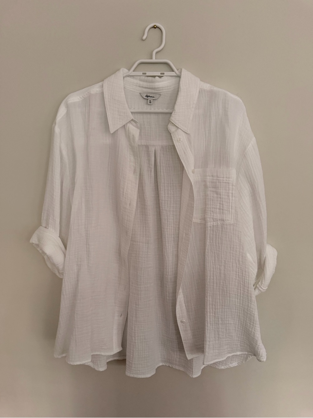 Reitmans White Muslin Blouse